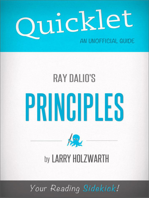 Title details for Quicklet on Ray Dalio's Principles by Larry  Holzwarth - Available